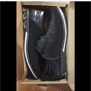 Black Dress Shoe Loafer NIB